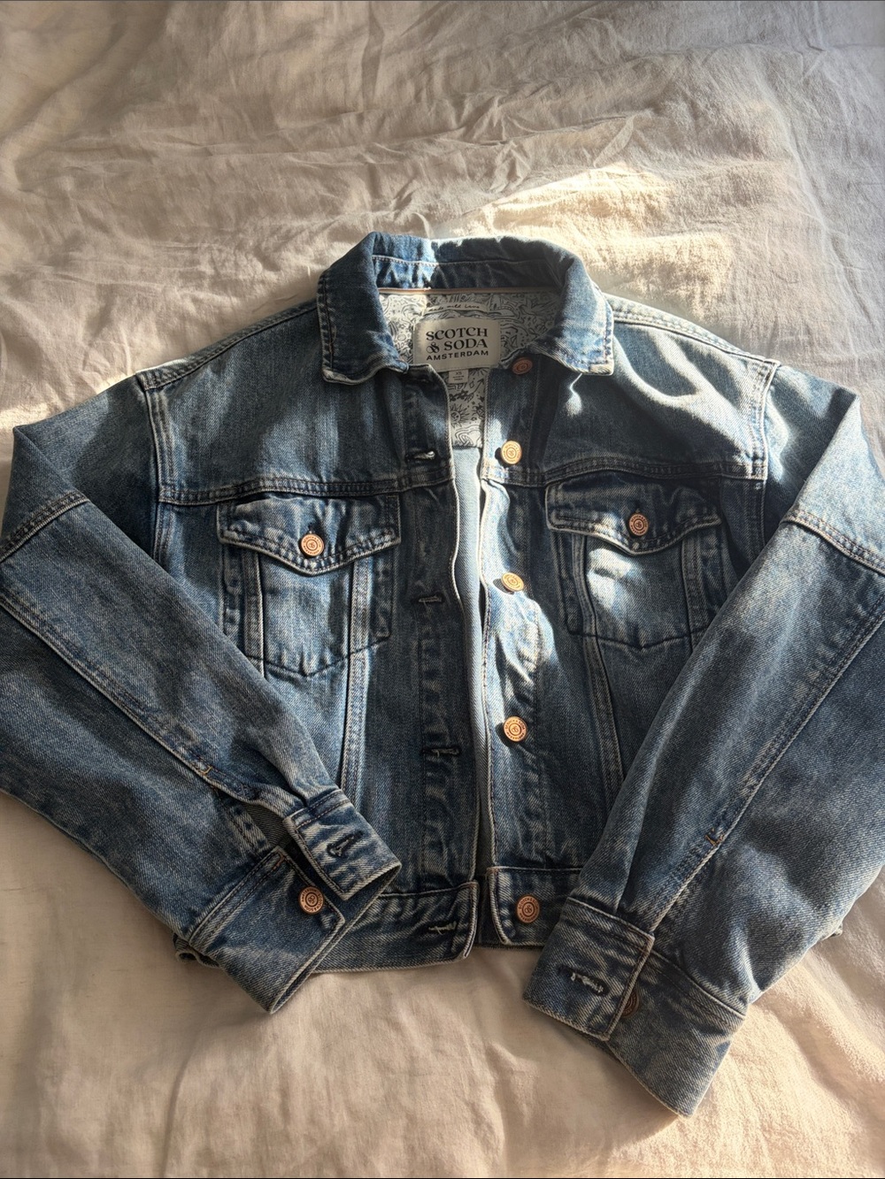 Scotch & Soda Women’s Blue Denim Jacket